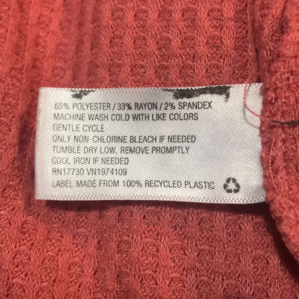 Wild Fable V-Neck Cozy Ribbed Long sleeve - Picture 9 of 10